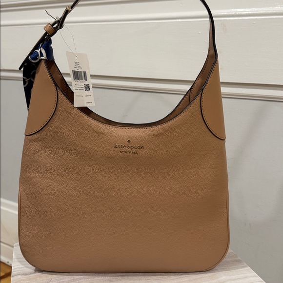 Kate Spade Bag Aster Tan Leather Shoulder Bag - Picture 5 of 17